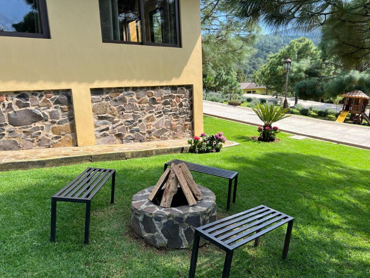 Cabana No.4 Puerta Del Bosque Mazamitla. Buitenkant foto